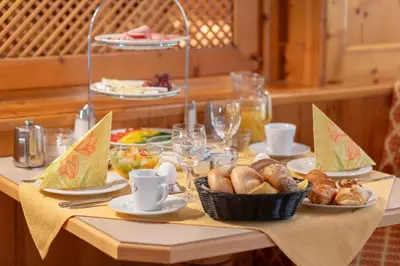 Essen in der Ferienwohnung oder in der Nähe