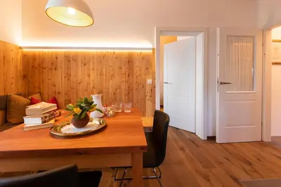 Küche/Küchenzeile in der Unterkunft Stadtfüchse plus Sauna
