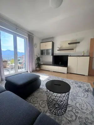 Küche/Küchenzeile in der Unterkunft Ferienwohnung Lara