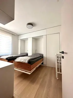 Ein Bett oder Betten in einem Zimmer der Unterkunft Royal Retreat - ŠARAC Apartment