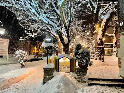 Ferienwohnung Kibach im Winter