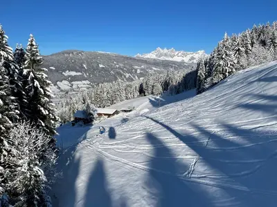 Ferienwohnung Kibach im Winter