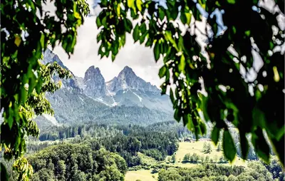 Naturlandschaft in der Nähe der Ferienwohnung