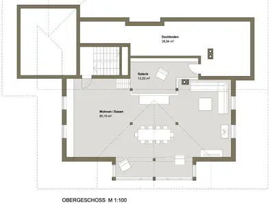 Grundriss der Unterkunft Hauskitz