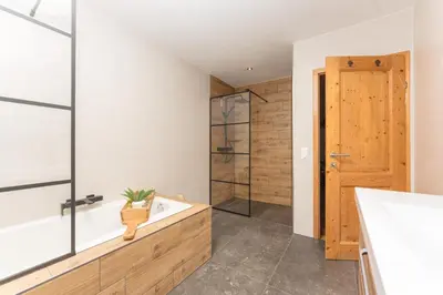 Ein Badezimmer in der Unterkunft Hauskitz