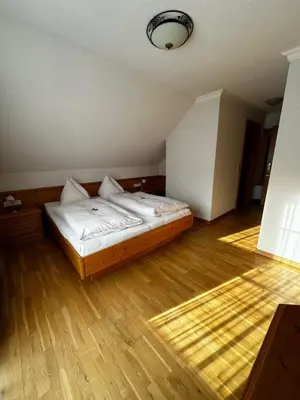Ein Bett oder Betten in einem Zimmer der Unterkunft Klöckhof