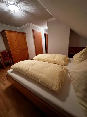 Ein Bett oder Betten in einem Zimmer der Unterkunft Klöckhof