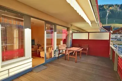 Ein Balkon oder eine Terrasse in der Unterkunft Apart 13 by Alpenidyll Apartments