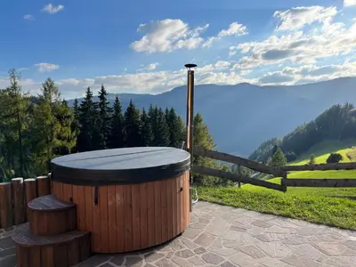 Naturlandschaft in der Nähe des Chalets