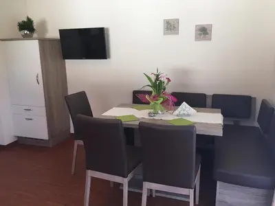 TV/Unterhaltungsangebot in der Unterkunft Appartement Mühlbacher