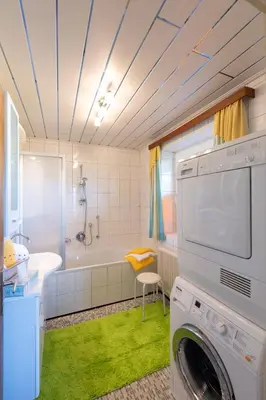 Ein Badezimmer in der Unterkunft Appartement Annis Murtalblick