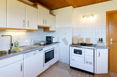 Küche/Küchenzeile in der Unterkunft Appartement Annis Murtalblick