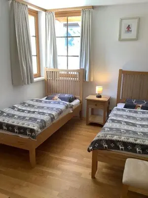Ein Bett oder Betten in einem Zimmer der Unterkunft Steinadler Gamsleiten FL - Skiing Holiday in Obertauern