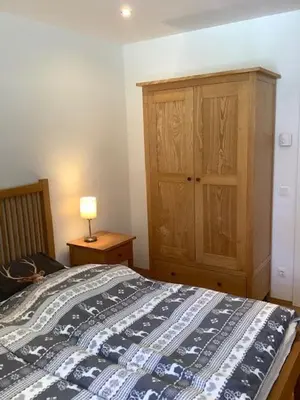 Ein Bett oder Betten in einem Zimmer der Unterkunft Steinadler Gamsleiten FL - Skiing Holiday in Obertauern