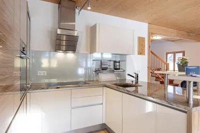 Küche/Küchenzeile in der Unterkunft Chalet Fanningberg