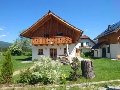 Naturlandschaft in der Nähe des Chalets