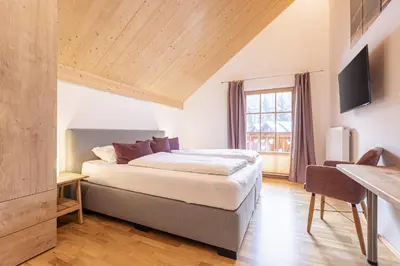 Ein Bett oder Betten in einem Zimmer der Unterkunft Chalet Fanningberg