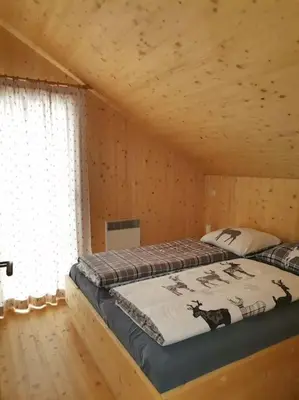 Ein Bett oder Betten in einem Zimmer der Unterkunft PAAL 162 - Tolle Aussicht, 2 Terasssen, Großes Grundstück