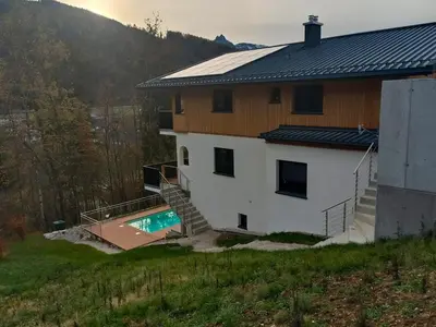 Der Swimmingpool an oder in der Nähe von Salzkammergut View