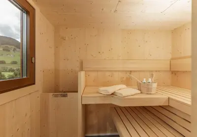Grundriss der Unterkunft Unser Hoamat Appartement