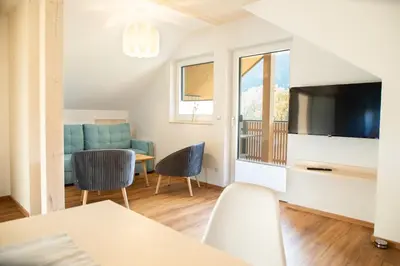 TV/Unterhaltungsangebot in der Unterkunft Moosaik Appartements