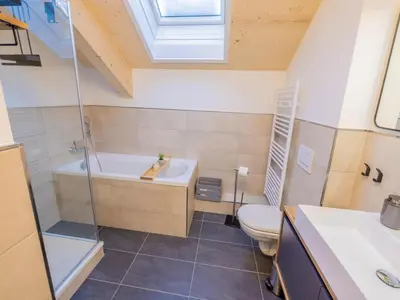 Ein Badezimmer in der Unterkunft Kreischberg W19