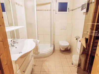 Ein Badezimmer in der Unterkunft Kreischberg W14