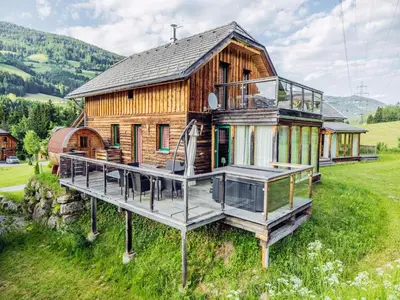 Naturlandschaft in der Nähe des Chalets