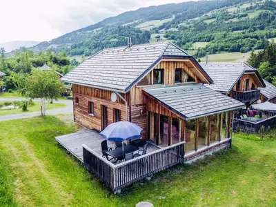Naturlandschaft in der Nähe des Chalets