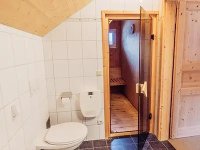 Ein Badezimmer in der Unterkunft Kreischberg W10