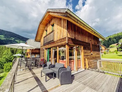 Naturlandschaft in der Nähe des Chalets