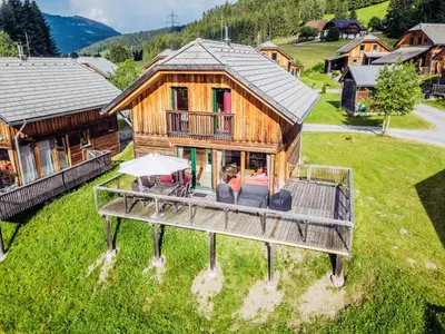 Naturlandschaft in der Nähe des Chalets