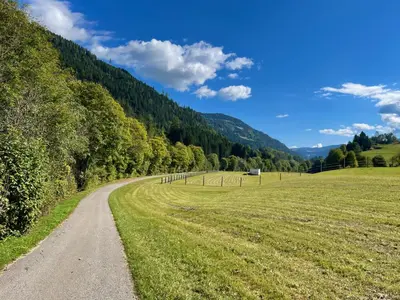 Naturlandschaft in der Nähe des Ferienhauses