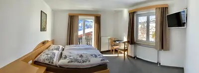 Ein Bett oder Betten in einem Zimmer der Unterkunft Haus Seiwald, Haid 18