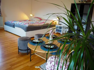 Ein Bett oder Betten in einem Zimmer der Unterkunft Kreischberg Ot1