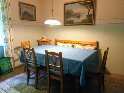 Ein Sitzbereich in der Unterkunft Villa Helena