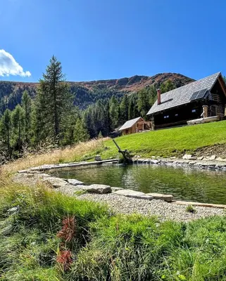 Naturlandschaft in der Nähe der Ferienwohnung