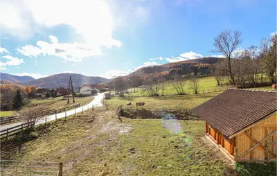 Naturlandschaft in der Nähe des Ferienhauses