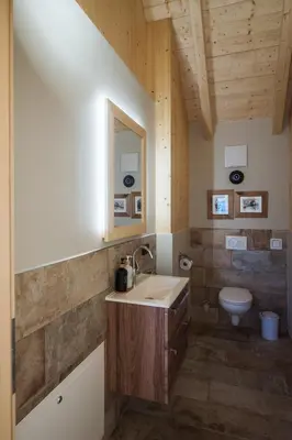 Ein Badezimmer in der Unterkunft Chalet Jochwand Bad Goisern - Your Austrian Home