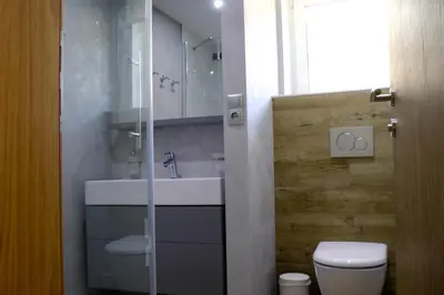 Ein Badezimmer in der Unterkunft Haus Filzmoos
