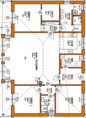Grundriss der Unterkunft Ferienhaus Zörweg - Feels like home