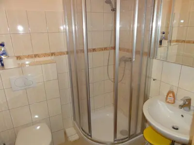 Ein Badezimmer in der Unterkunft Ferienhaus Reith