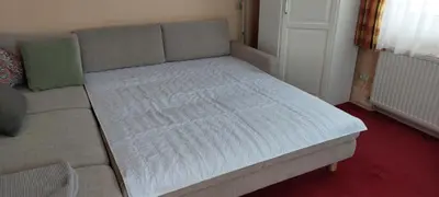 Ein Bett oder Betten in einem Zimmer der Unterkunft Ferienhaus Reith