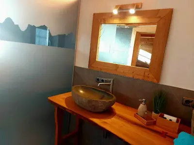Grundriss der Unterkunft Chalet Troadkasten Biohof Kreilgut