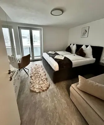 Ein Bett oder Betten in einem Zimmer der Unterkunft My Appartements