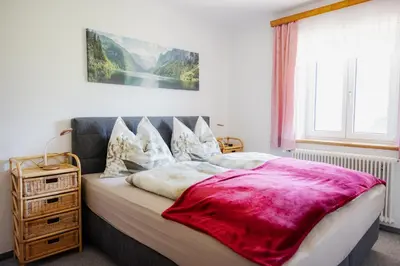 Ein Bett oder Betten in einem Zimmer der Unterkunft Haus Michaela