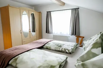 Ein Bett oder Betten in einem Zimmer der Unterkunft Haus Michaela