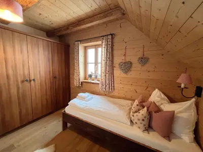 Ein Bett oder Betten in einem Zimmer der Unterkunft Holiday Home st martin chalets-2 by Interhome