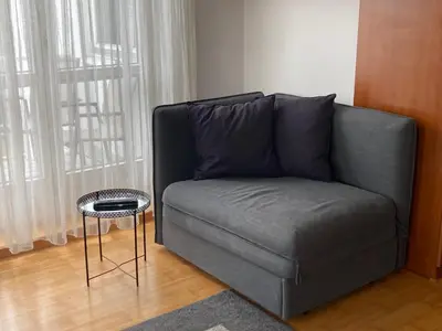 Ein Sitzbereich in der Unterkunft Apartment SOPHIA