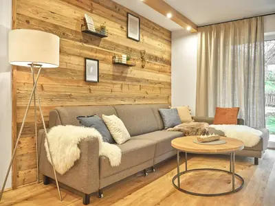 Ein Sitzbereich in der Unterkunft The Tauplitz Suites - Mountain Suite A2